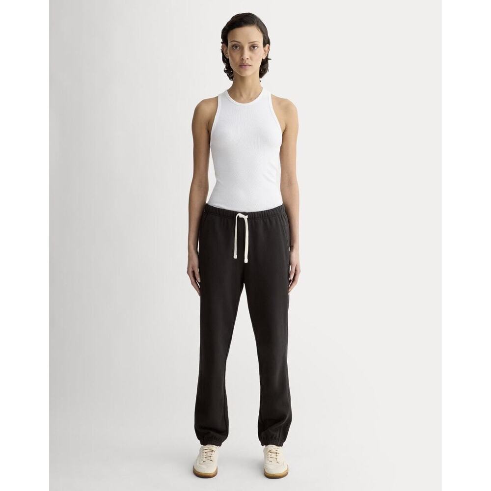 Everlane Women's Off-Duty Jogger in Black, Size Small, Cotton/Polyester